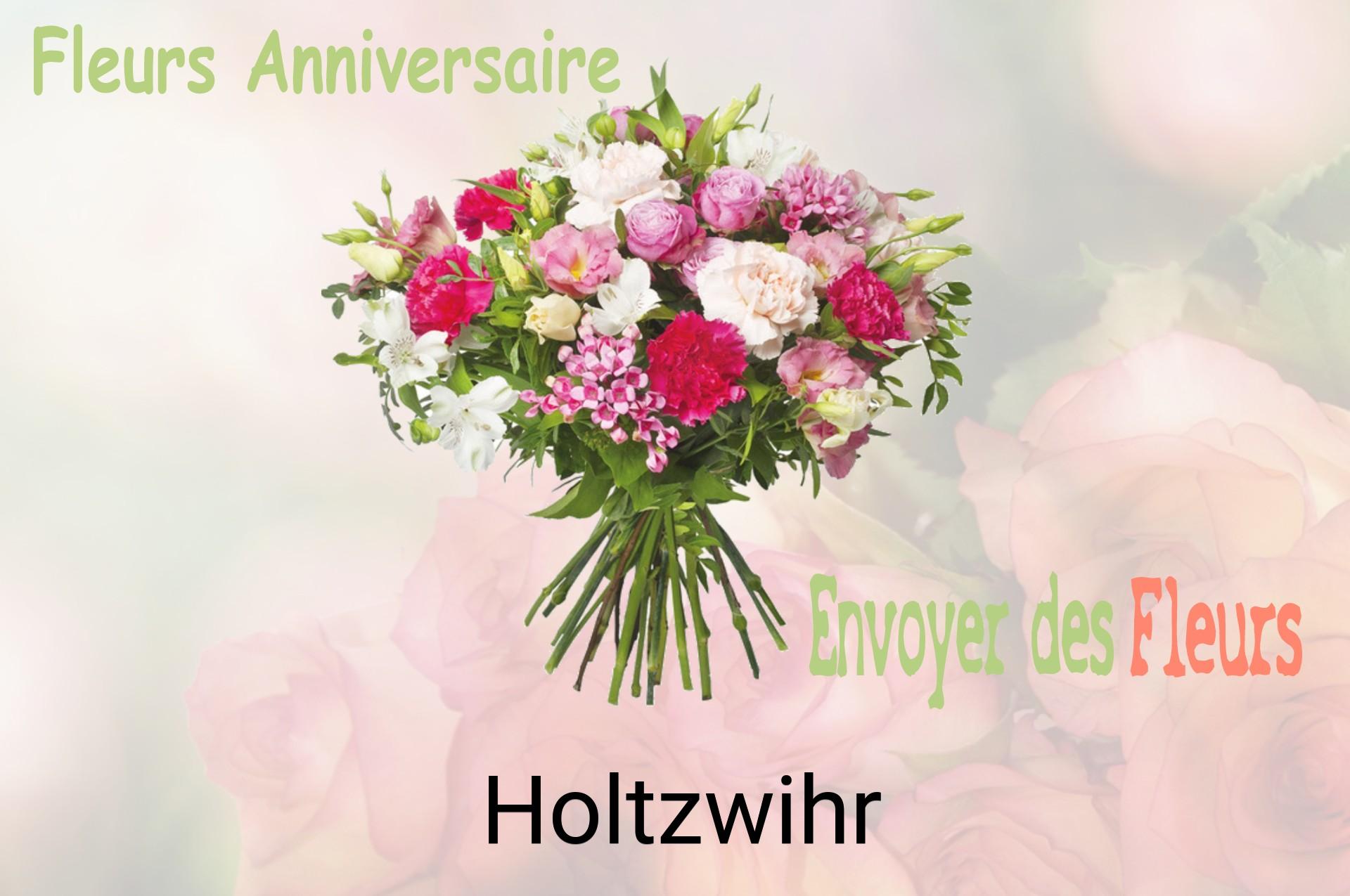 Bouquet de fleurs d’anniversaire livré à Holtzwihr